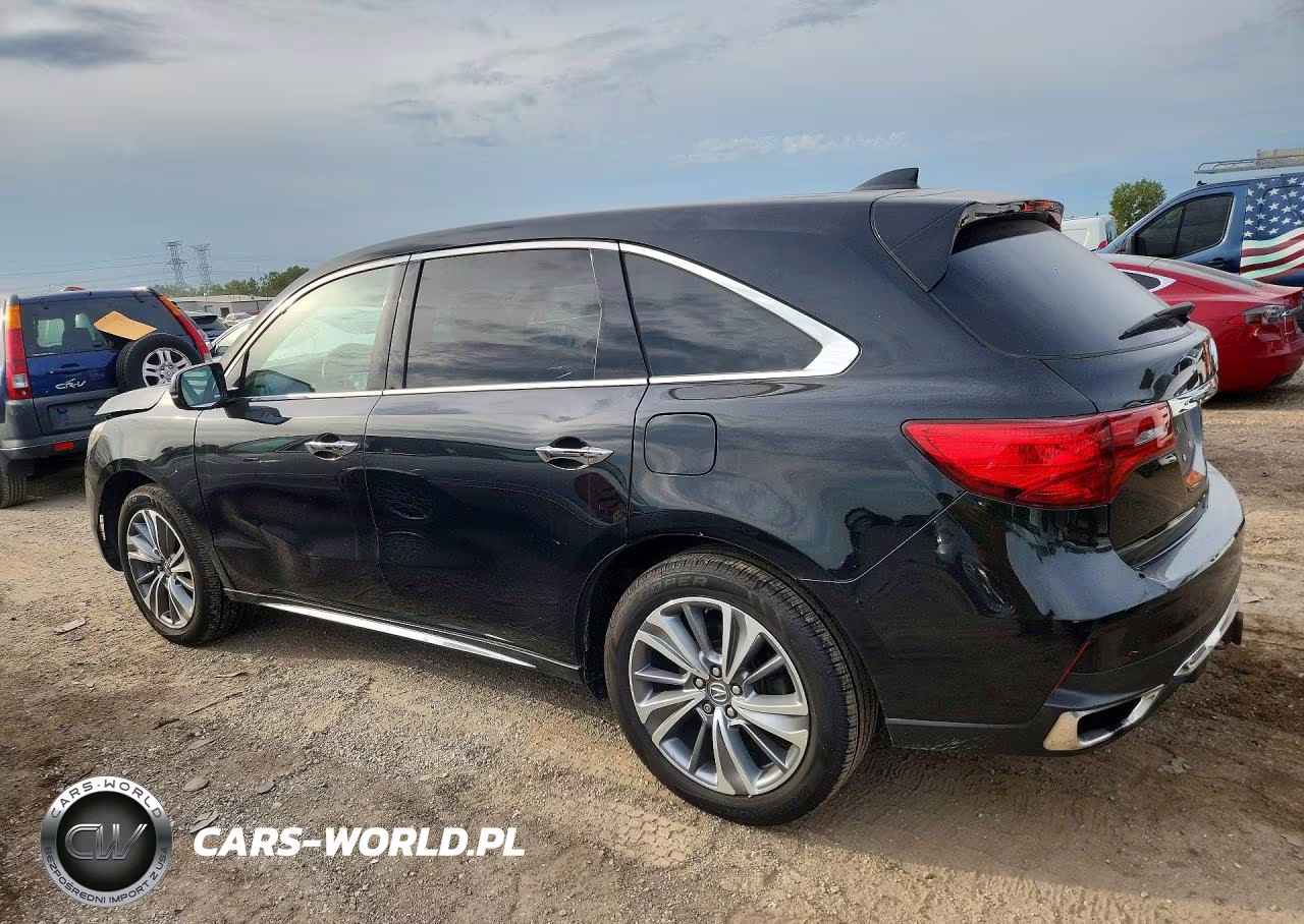 2017 Acura Mdx Technology VIN:5FRYD4H57HB008848 - 2