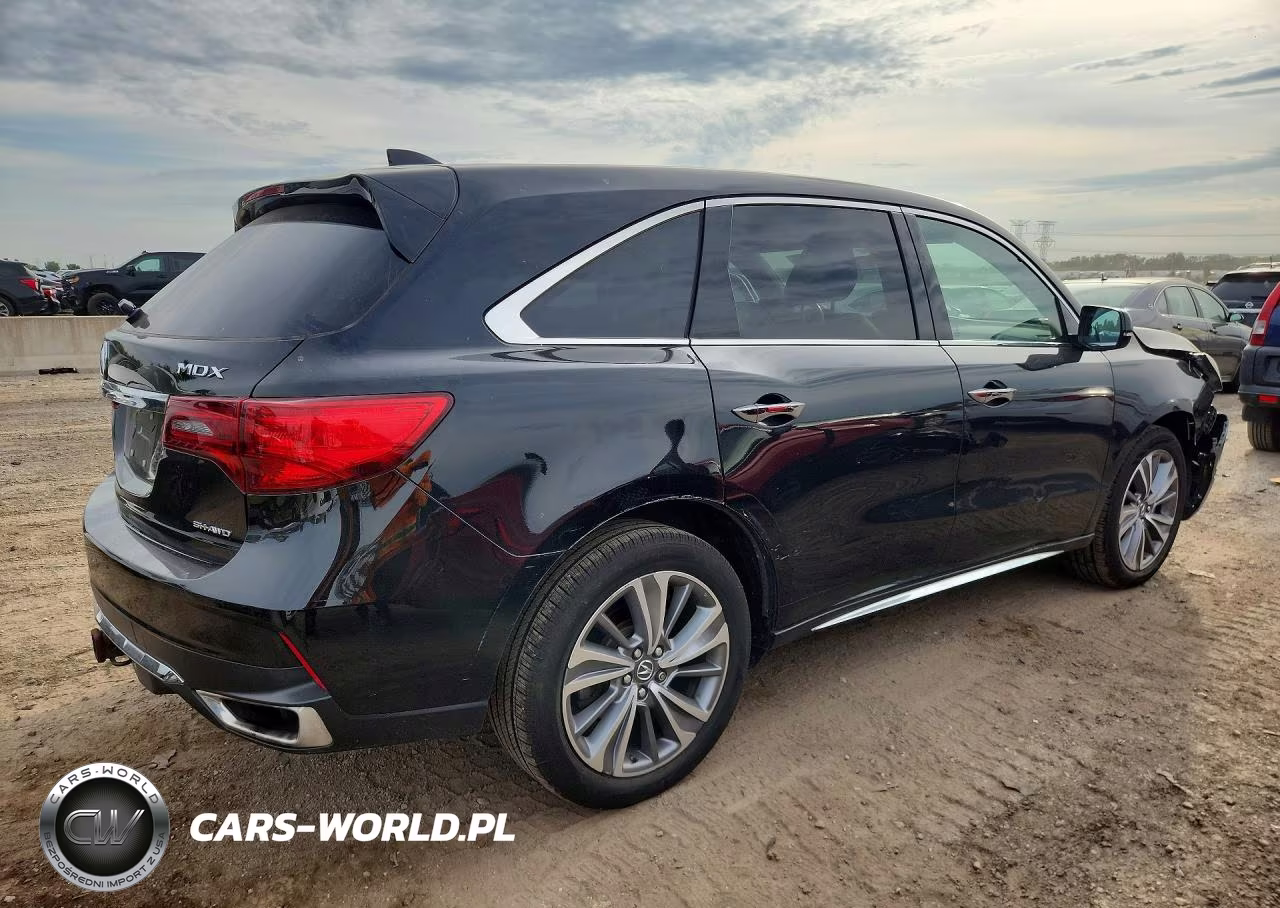 2017 Acura Mdx Technology VIN:5FRYD4H57HB008848 - 3