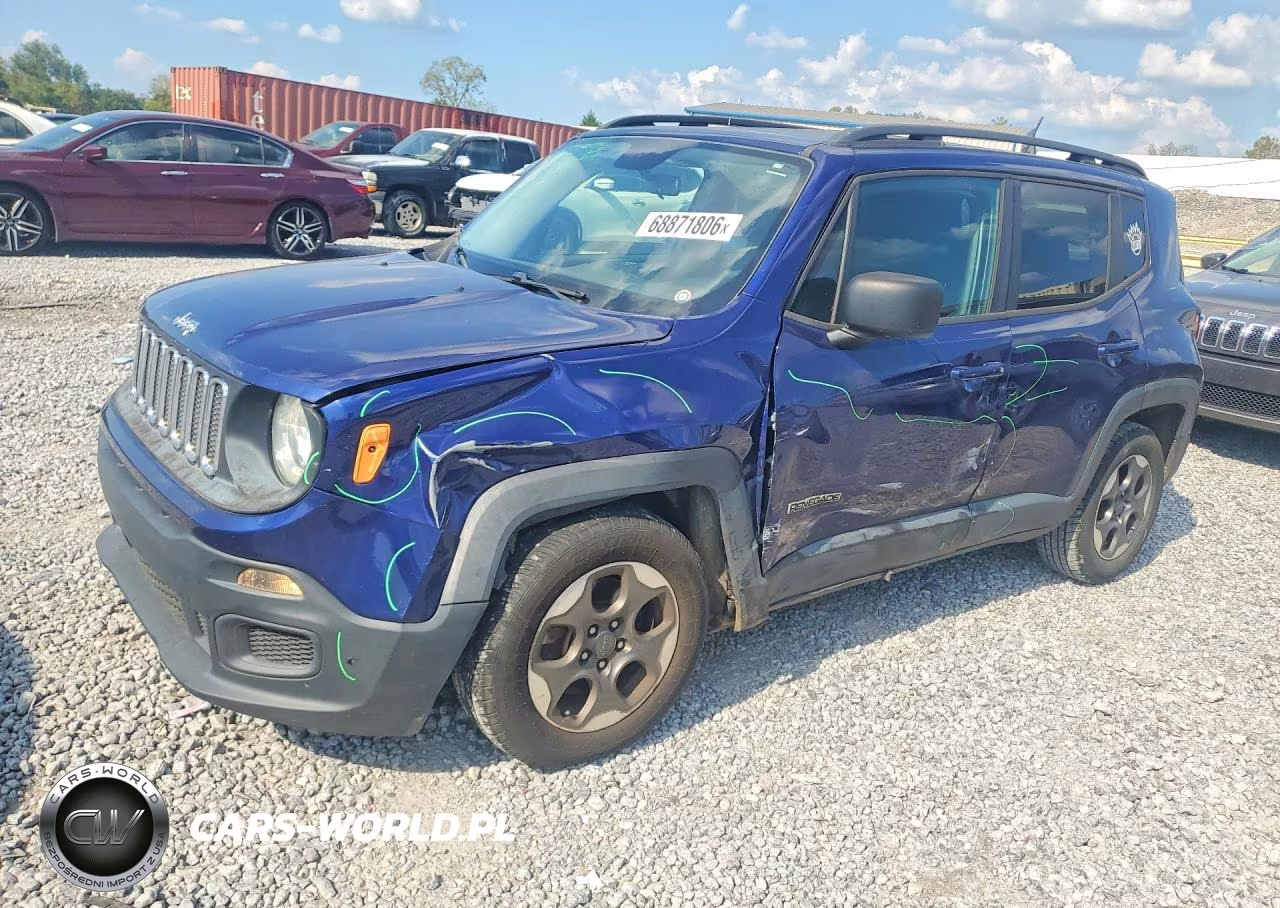 2017 Jeep Renegade Sport VIN:ZACCJAAB9HPE92226 - 1