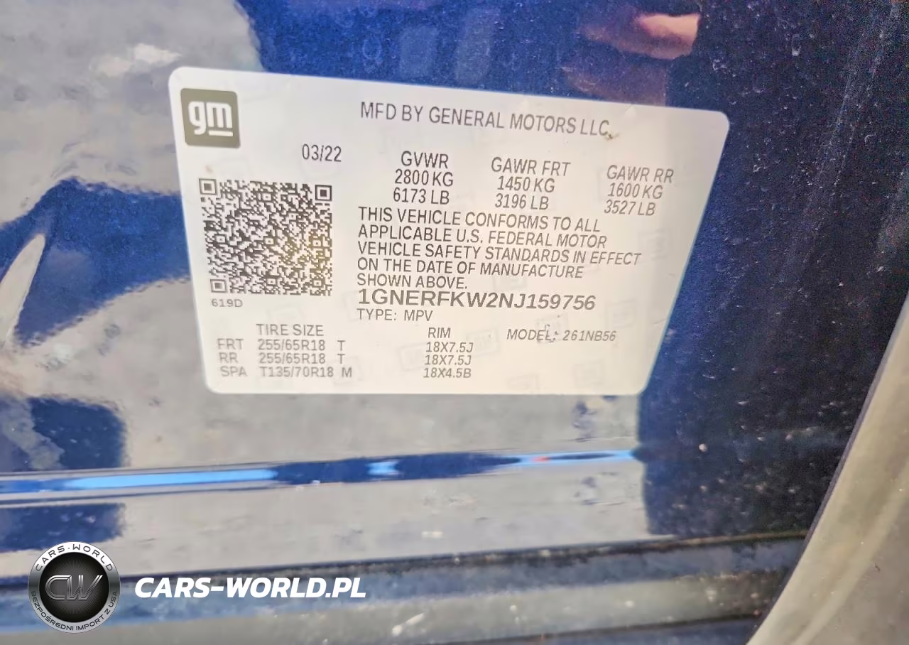 2022 Chevrolet Traverse Ls VIN:1GNERFKW2NJ159756 - 13
