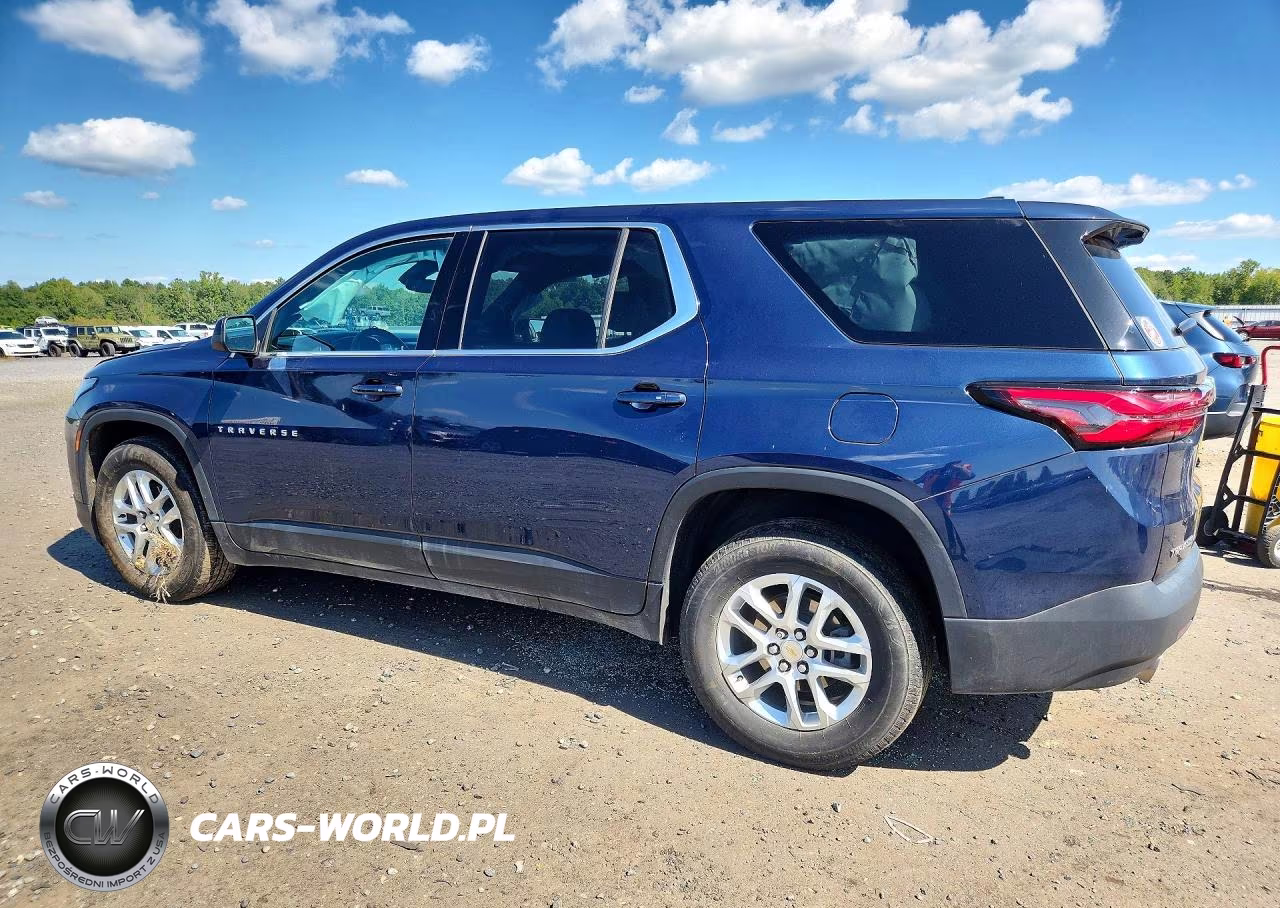 2022 Chevrolet Traverse Ls VIN:1GNERFKW2NJ159756 - 2