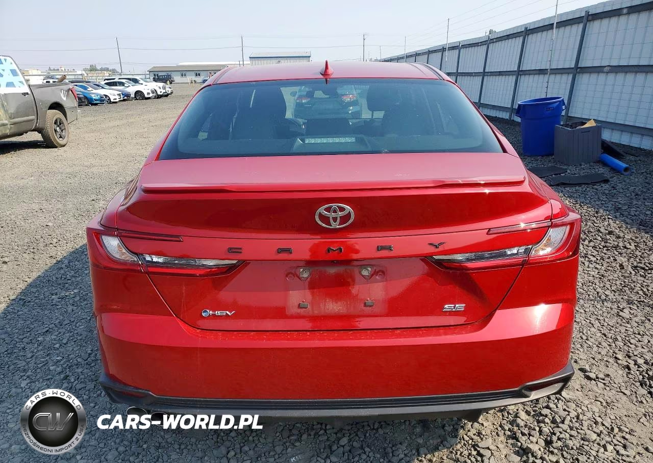 2025 Toyota Camry Se VIN:4T1DAACK3SU128371 - 6