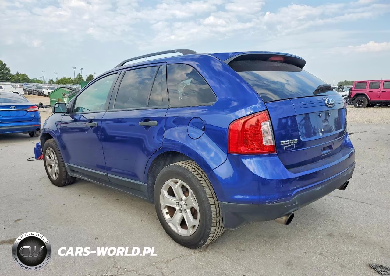 2014 Ford Edge Se VIN:2FMDK3G97EBA16313 - 2