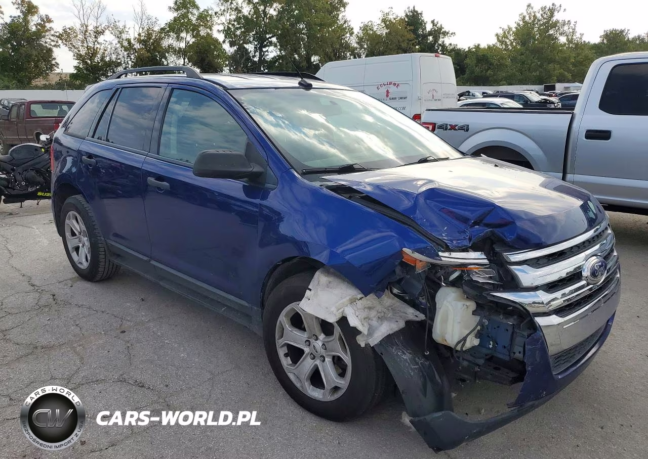 2014 Ford Edge Se VIN:2FMDK3G97EBA16313 - 4