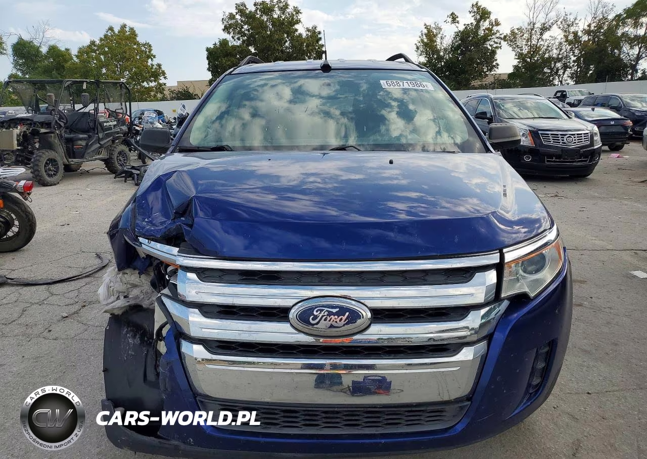 2014 Ford Edge Se VIN:2FMDK3G97EBA16313 - 5