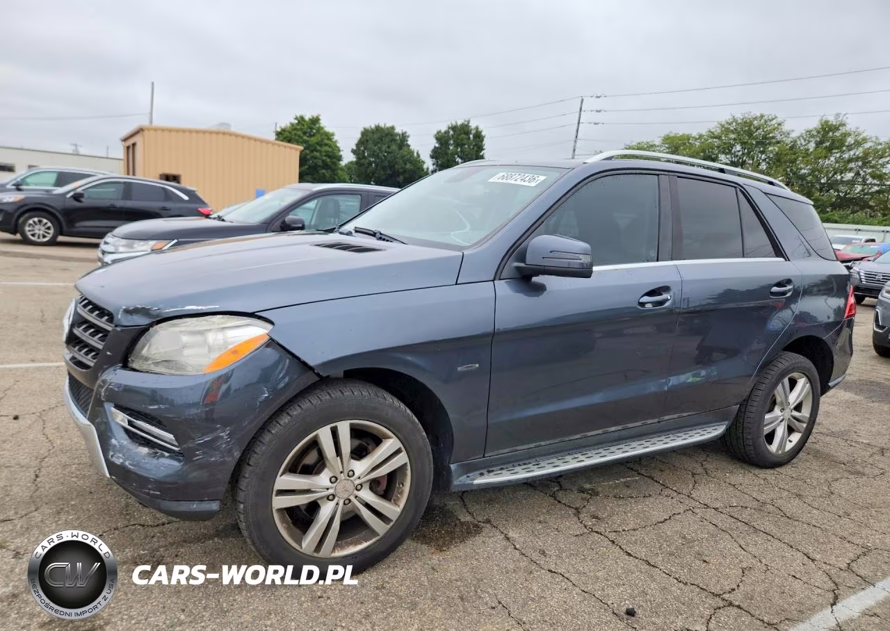 2012 Mercedes-Benz Ml 350 Bluetec VIN:4JGDA2EB4CA026244 - 1