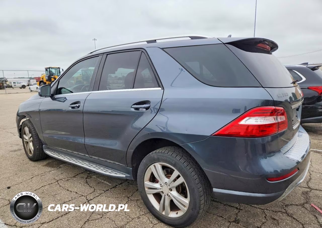 2012 Mercedes-Benz Ml 350 Bluetec VIN:4JGDA2EB4CA026244 - 2