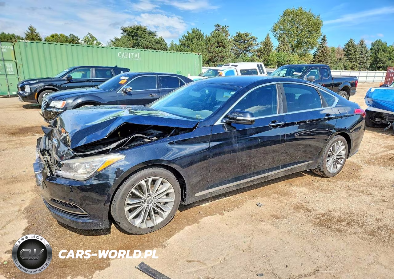 2015 Hyundai Genesis 3.8L VIN:KMHGN4JE3FU036411 - 1