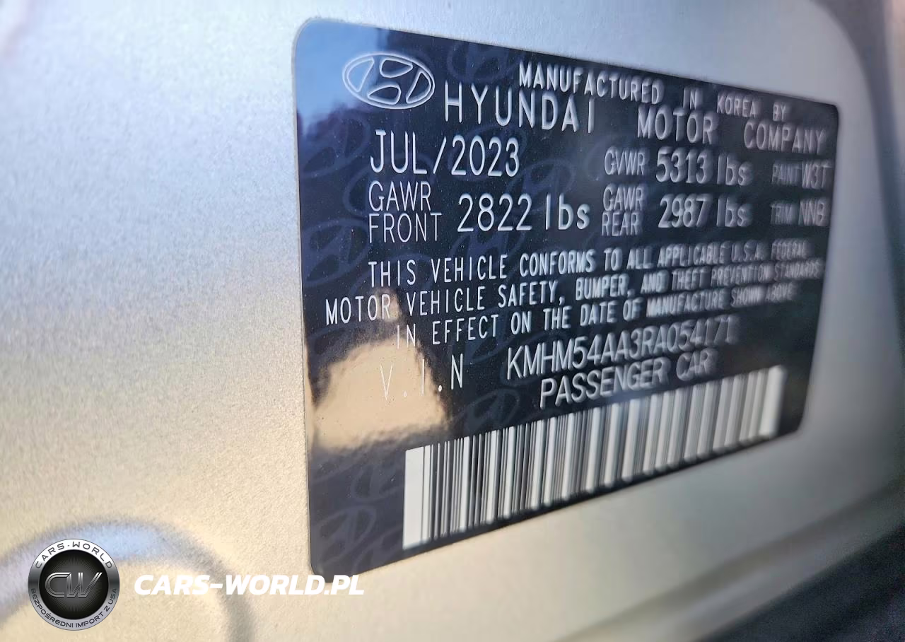 2024 Hyundai Ioniq 6 Limited VIN:KMHM54AA3RA054171 - 13