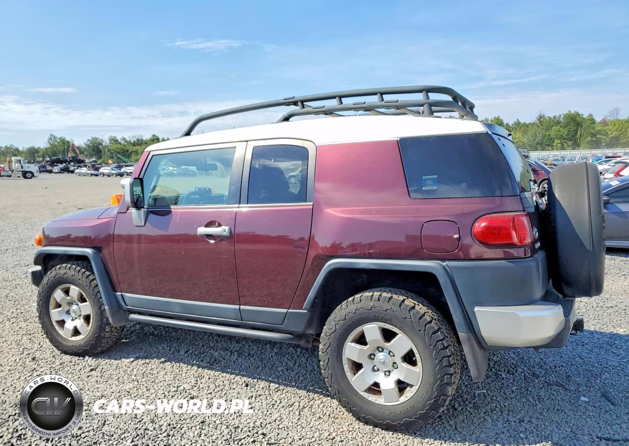 2007 Toyota Fj Cruiser Base VIN:JTEBU11F070041868 - 2