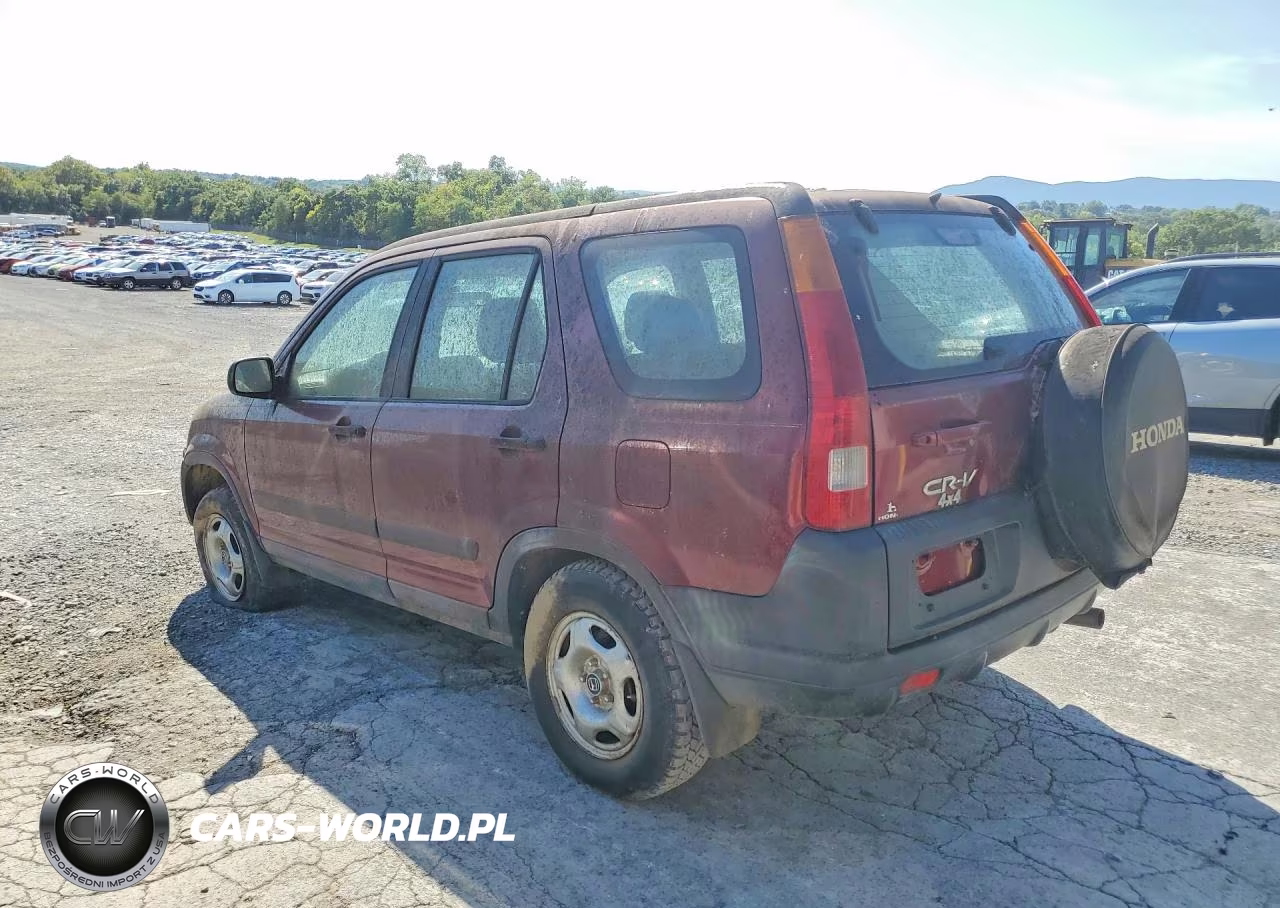 2004 Honda Cr-V Lx VIN:SHSRD77484U204901 - 2