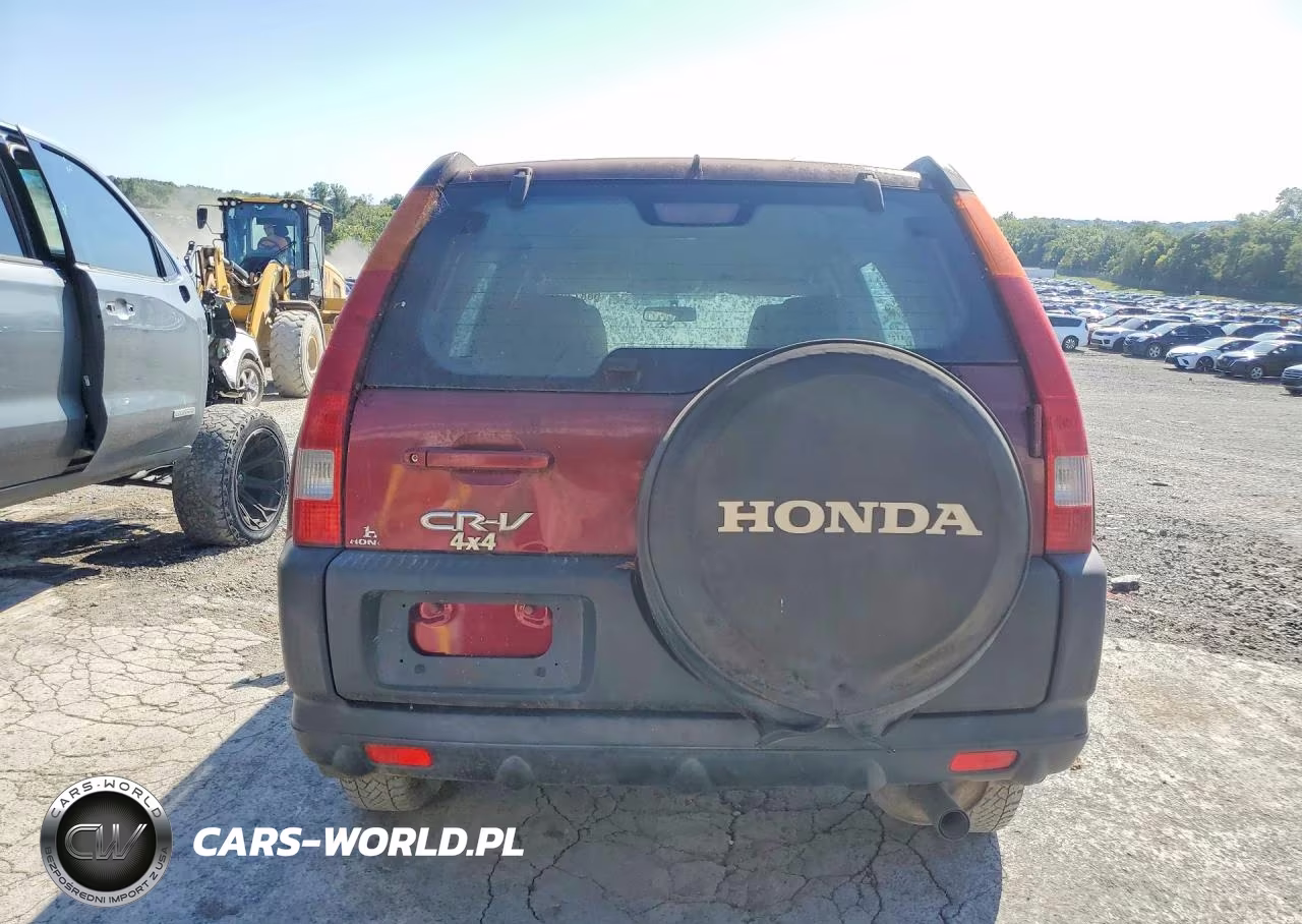 2004 Honda Cr-V Lx VIN:SHSRD77484U204901 - 6