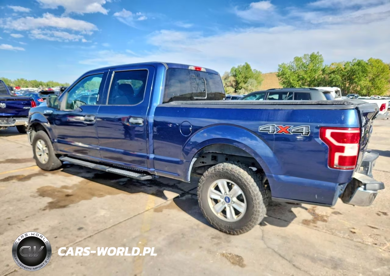 2018 Ford F150 Supercrew VIN:1FTFW1E56JFD71455 - 2