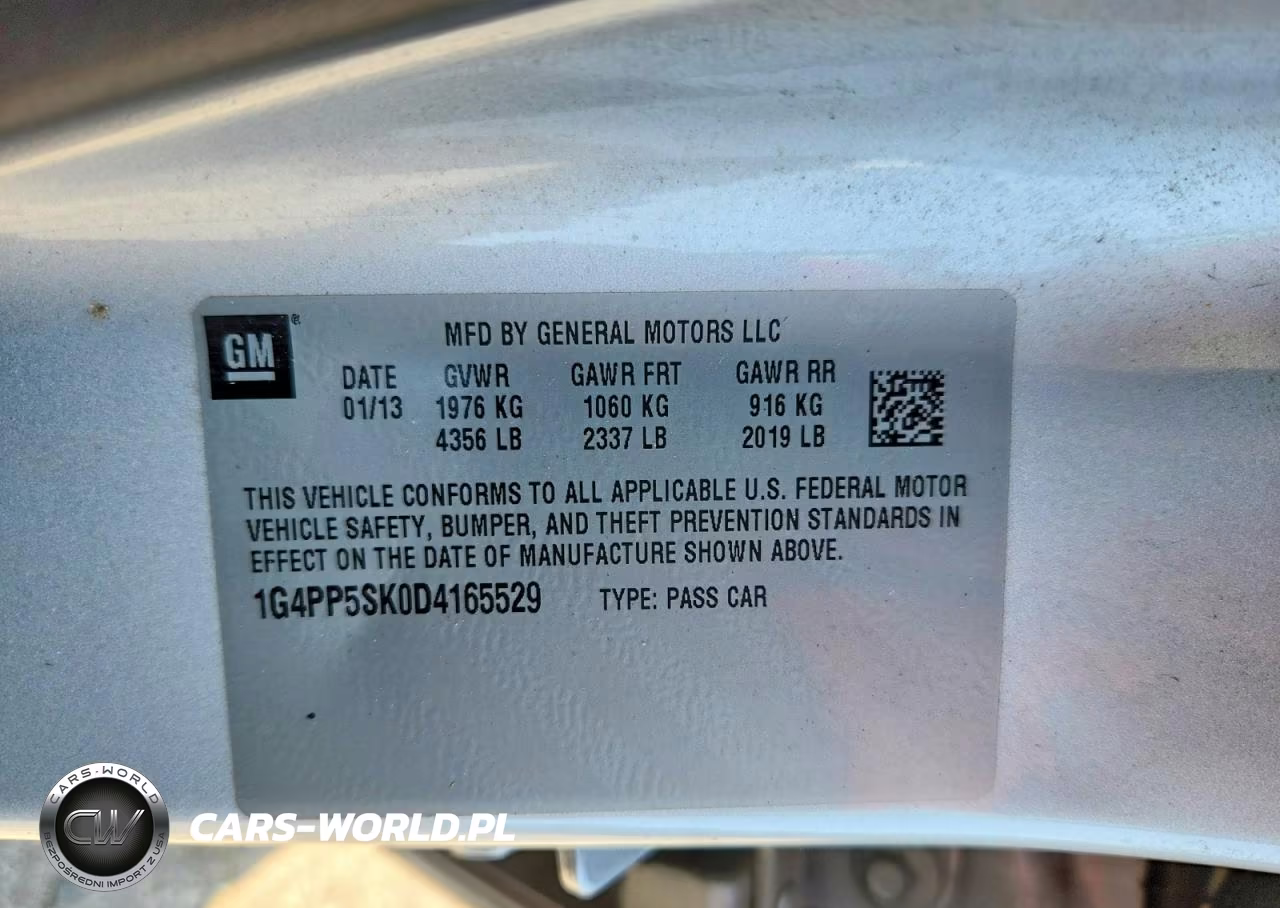 2013 Buick Verano VIN:1G4PP5SK0D4165529 - 13