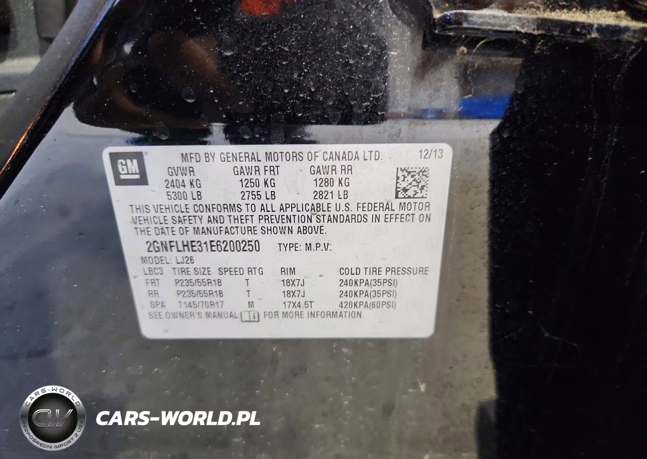 2014 Chevrolet Equinox Ltz VIN:2GNFLHE31E6200250 - 13