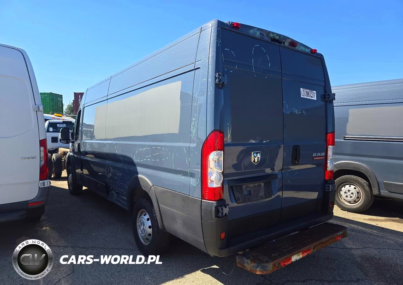 2020 Ram Promaster 3500 Vf Delivery Van VIN:3C6URVJG4LE140135 - 2