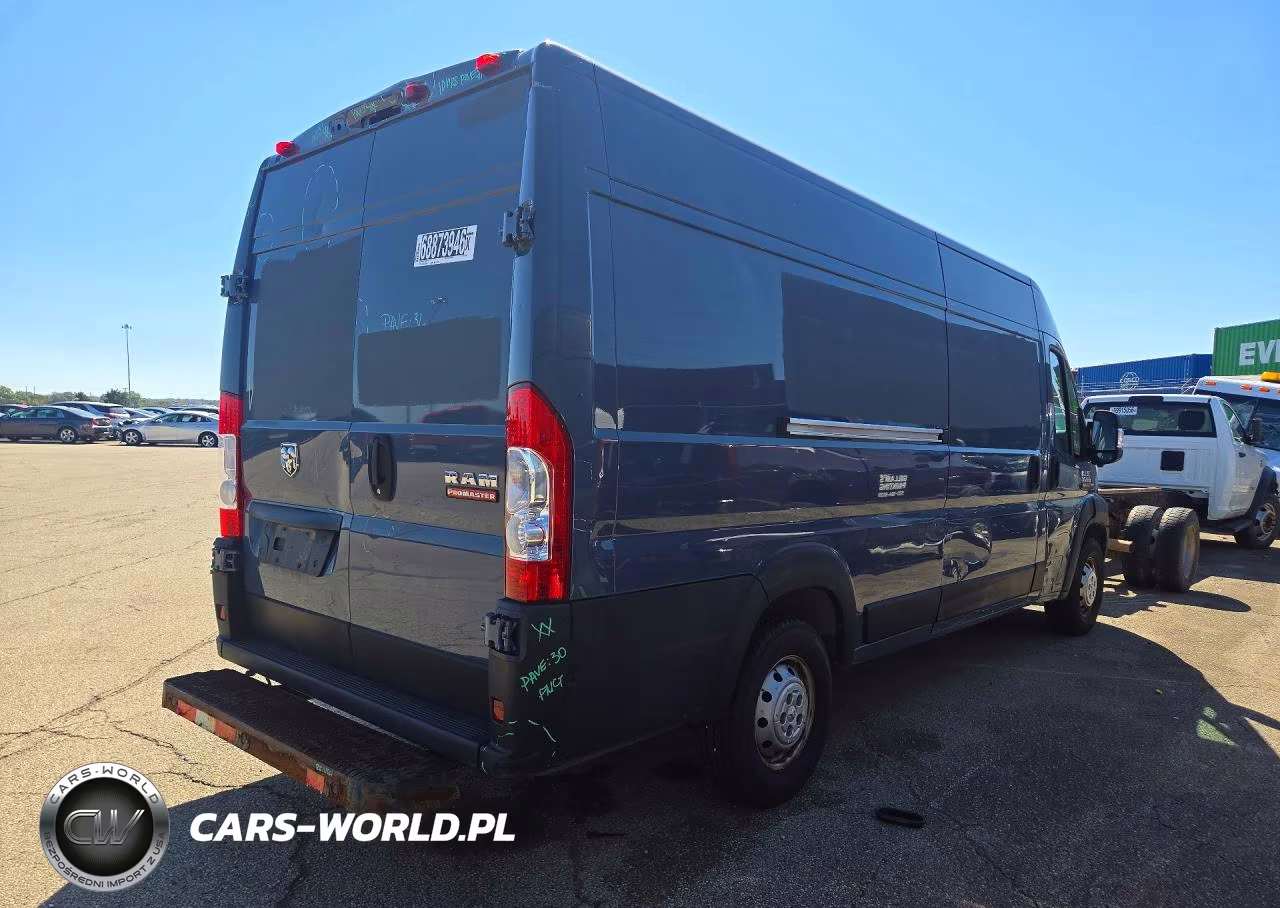 2020 Ram Promaster 3500 Vf Delivery Van VIN:3C6URVJG4LE140135 - 3