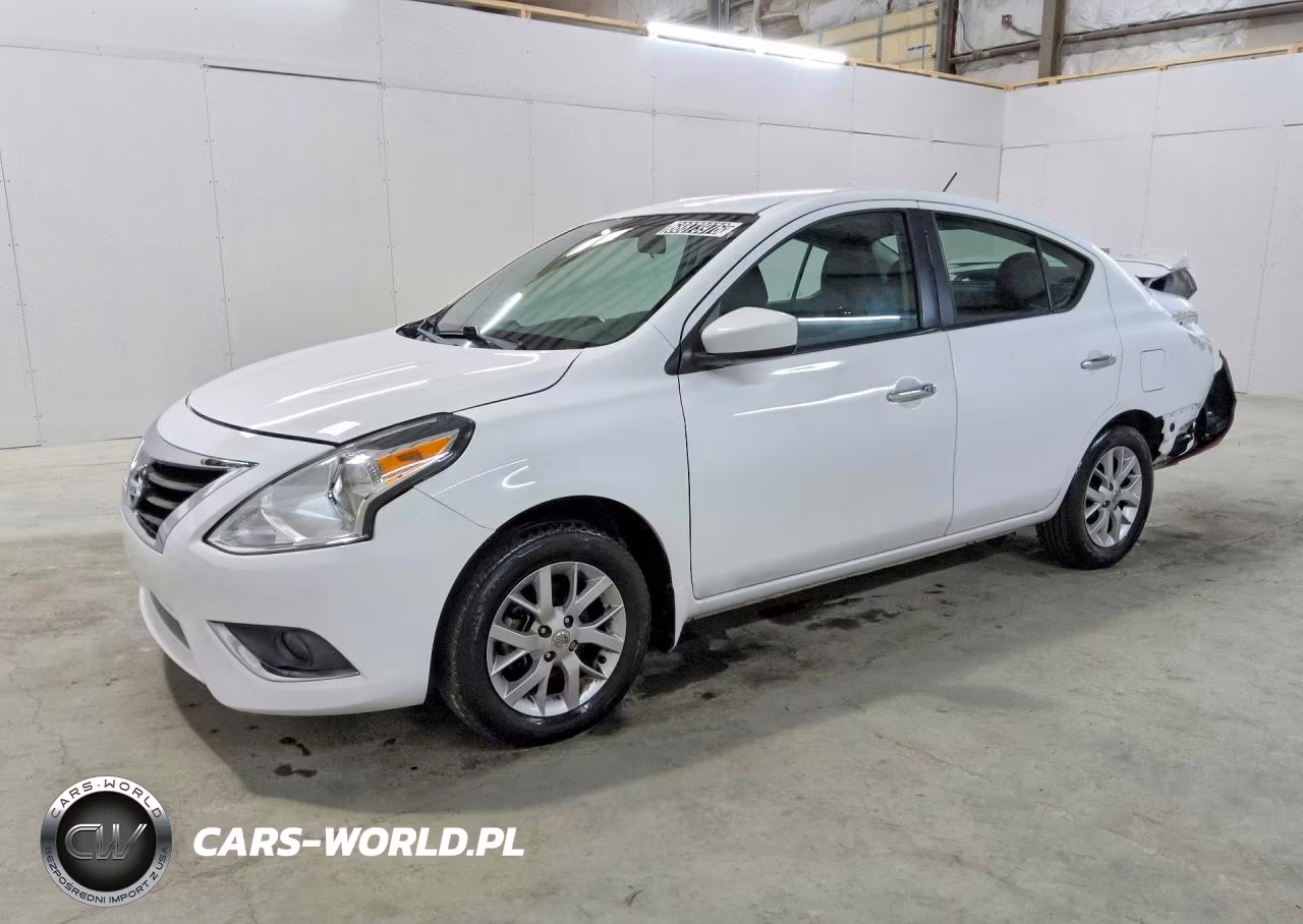 2019 Nissan Versa Sv VIN:3N1CN7AP1KL812550 - 1