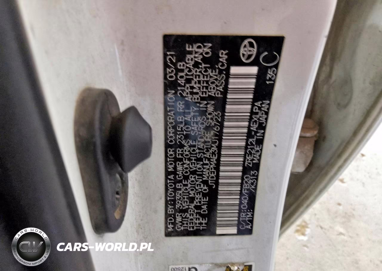 2021 Toyota Corolla Le VIN:JTDEPMAE3MJ176723 - 12