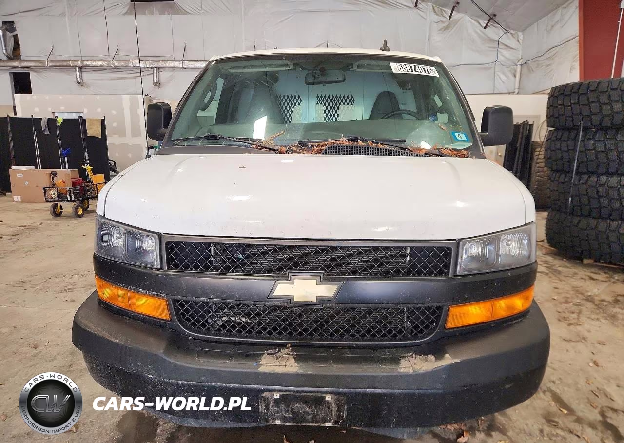 2021 Chevrolet Express 2500 Cargo Delivery Van VIN:1GCWGAF79M1188551 - 5