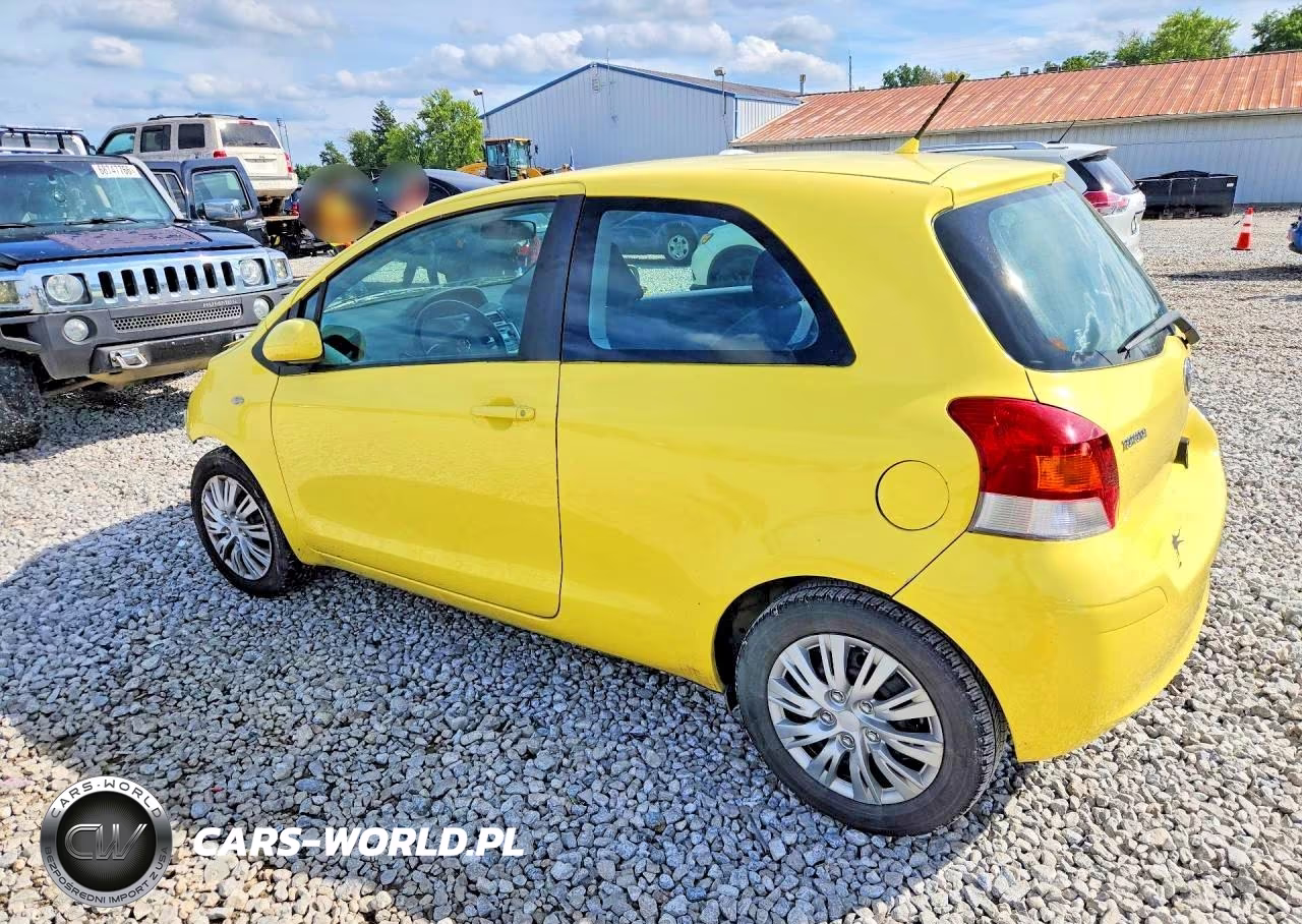 2010 Toyota Yaris Base VIN:JTDJT4K32A5292412 - 2