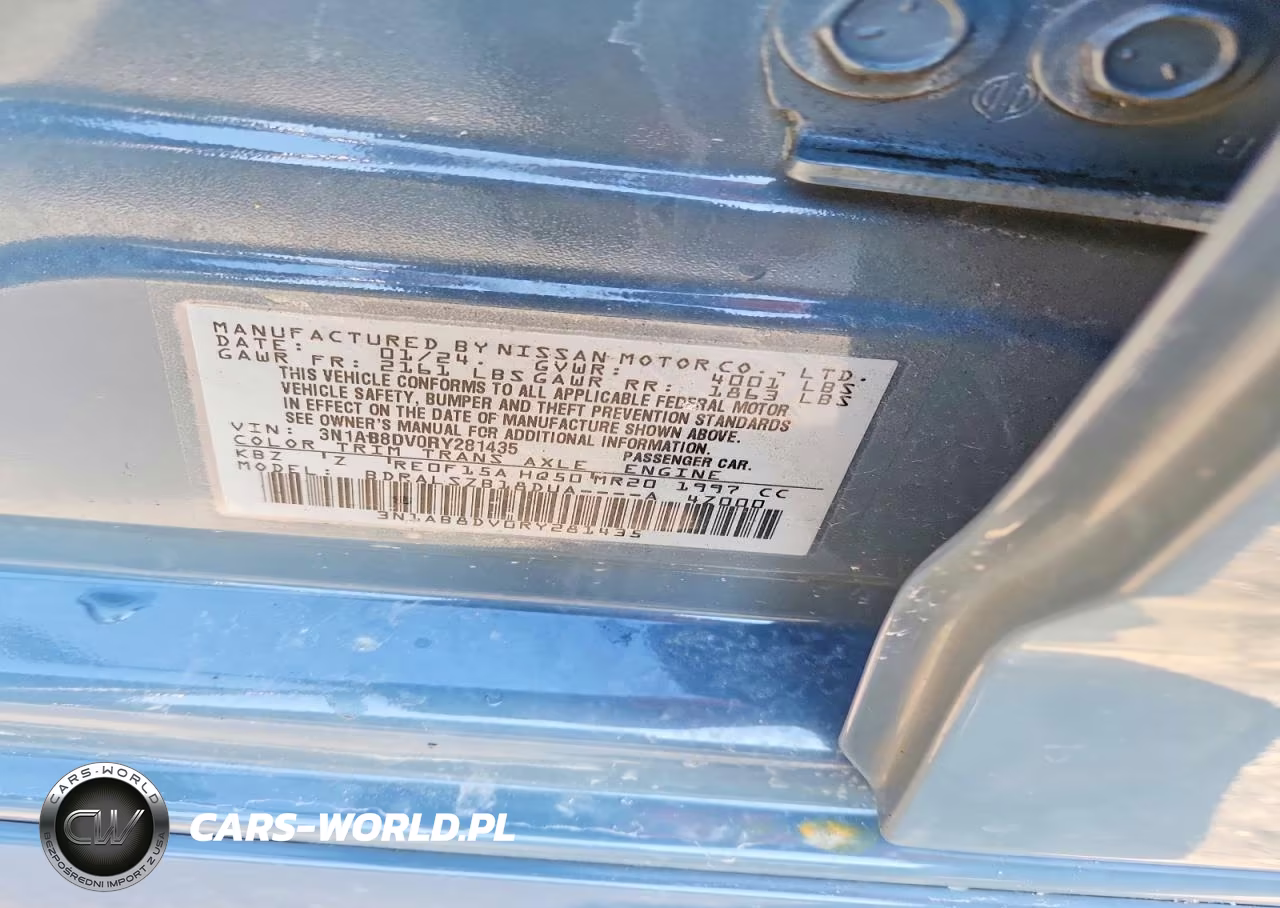 2024 Nissan Sentra Sr VIN:3N1AB8DV0RY281435 - 13