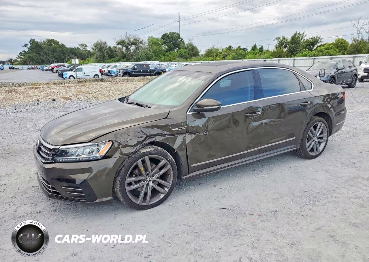 2019 Volkswagen Passat Se R-Line VIN:1VWMA7A39KC005423 - 1