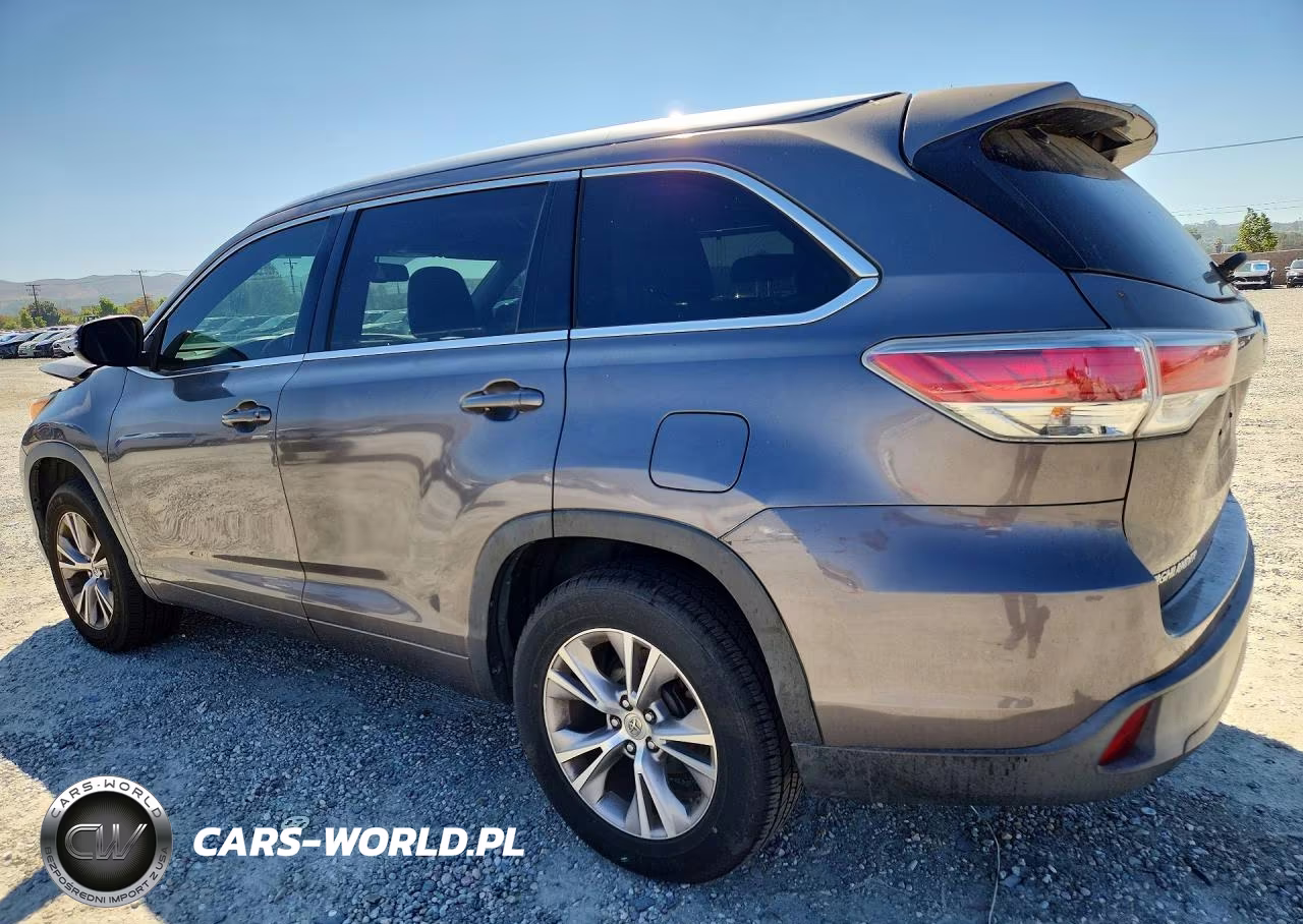 2015 Toyota Highlander Xle VIN:5TDKKRFHXFS091580 - 2