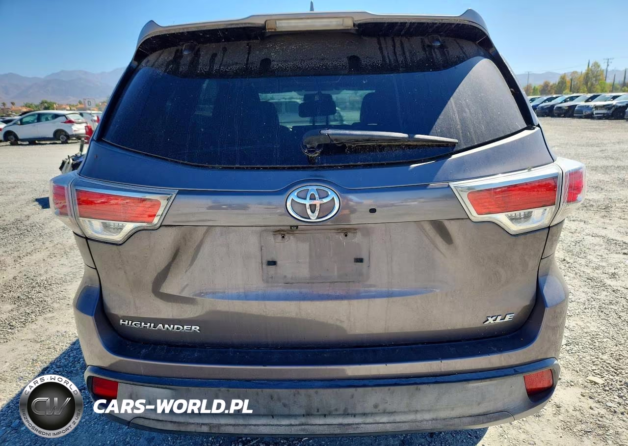 2015 Toyota Highlander Xle VIN:5TDKKRFHXFS091580 - 6