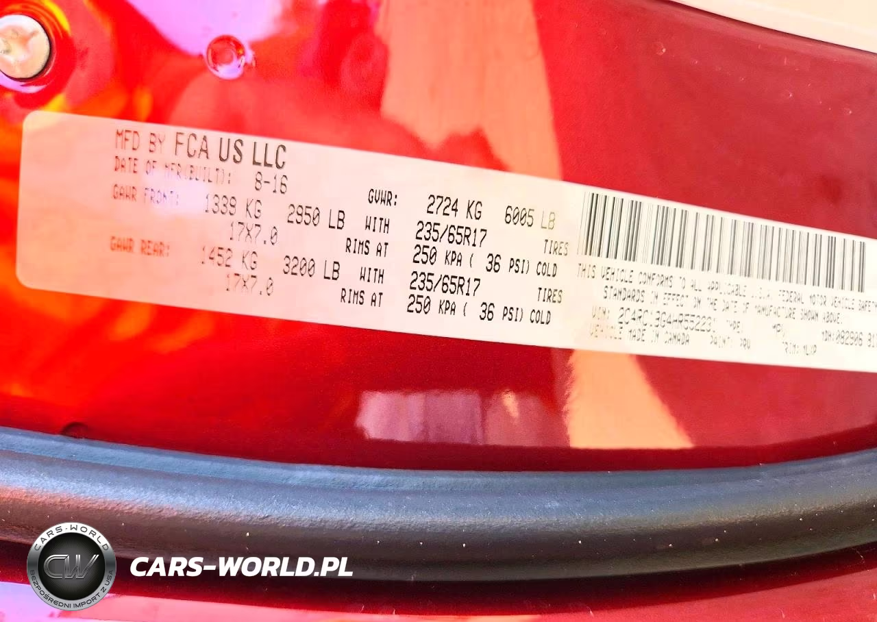 2017 Chrysler Pacifica Touring L VIN:2C4RC1BG4HR552231 - 13