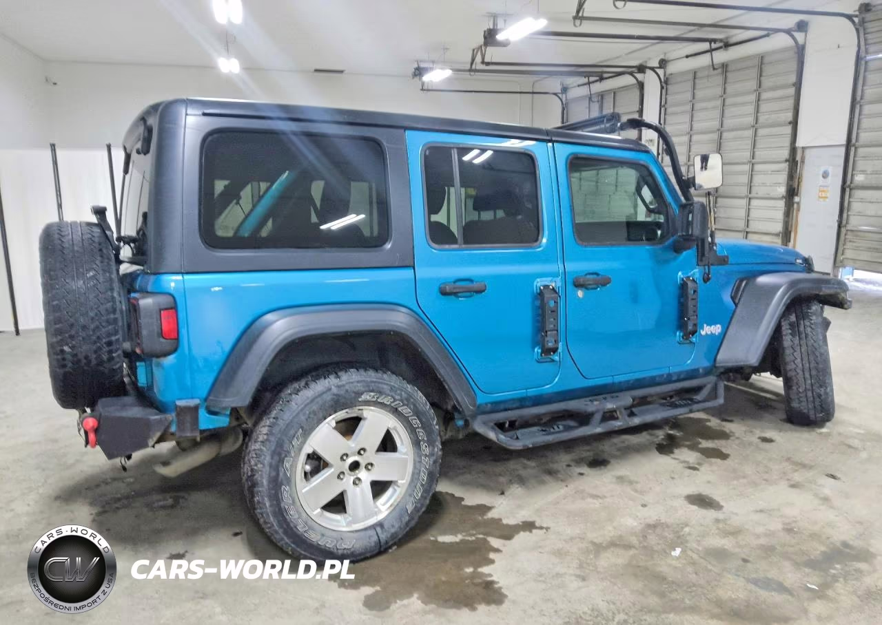 2019 Jeep Wrangler Unlimited Sport VIN:1C4HJXDG1KW662346 - 3