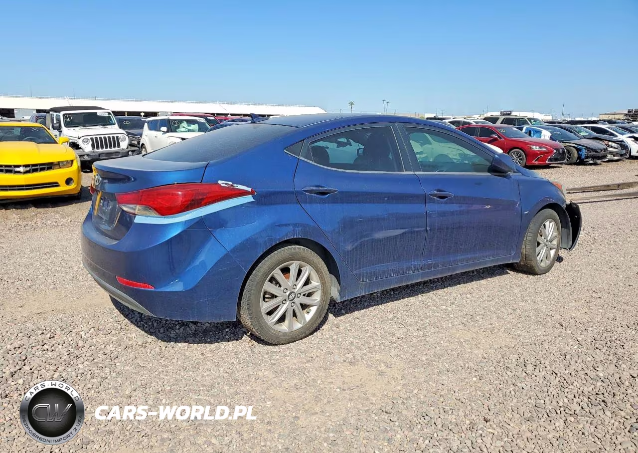 2015 Hyundai Elantra Se VIN:5NPDH4AE7FH569130 - 3