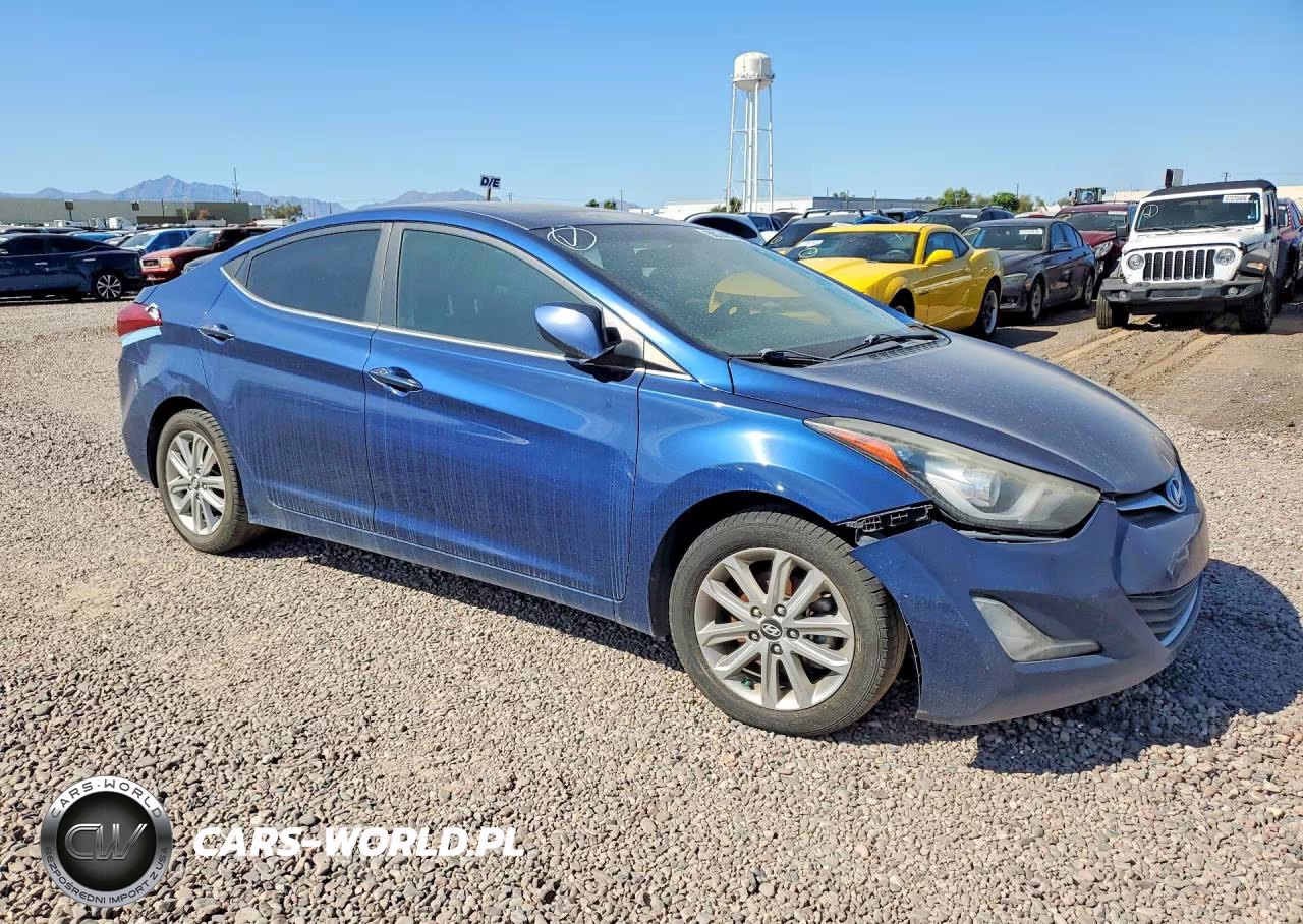 2015 Hyundai Elantra Se VIN:5NPDH4AE7FH569130 - 4