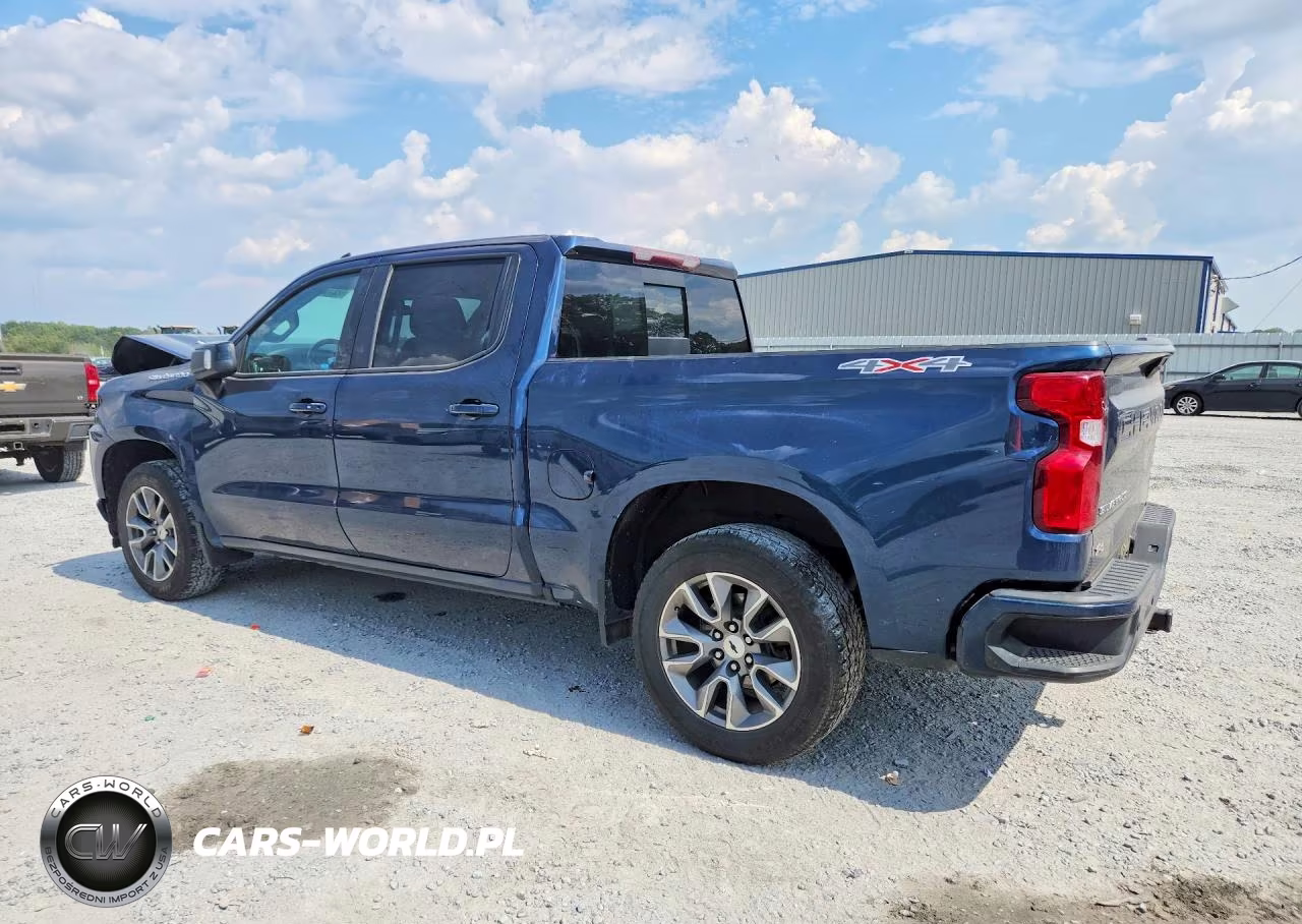 2021 Chevrolet Silverado K1500 Rst VIN:3GCUYEET3MG285336 - 2
