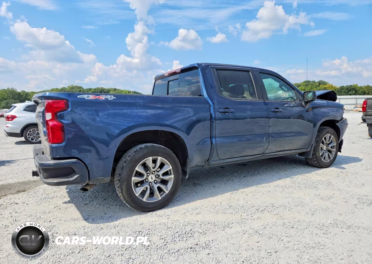 2021 Chevrolet Silverado K1500 Rst VIN:3GCUYEET3MG285336 - 3