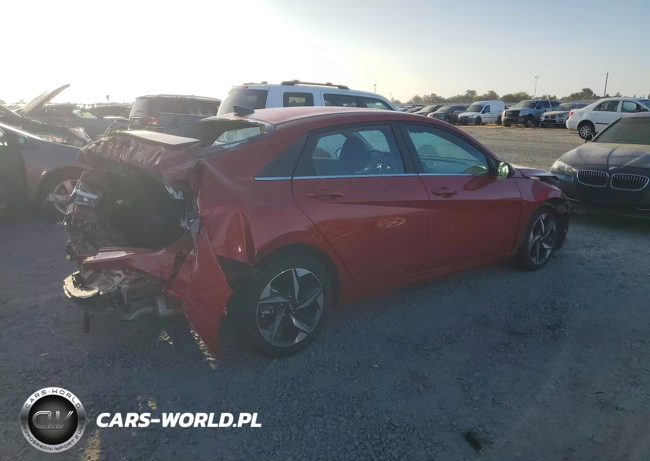 2022 Hyundai Elantra Sel VIN:5NPLN4AG5NH071867 - 3