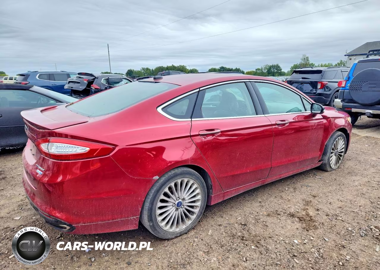 2015 Ford Fusion Titanium VIN:3FA6P0D94FR270930 - 3