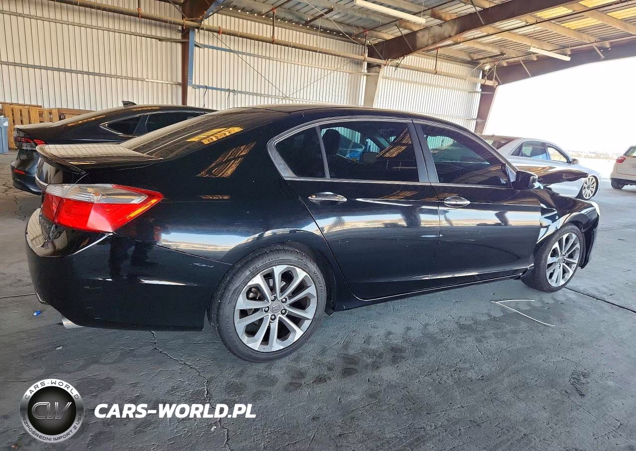 2013 Honda Accord Sport VIN:1HGCR2F56DA272037 - 3