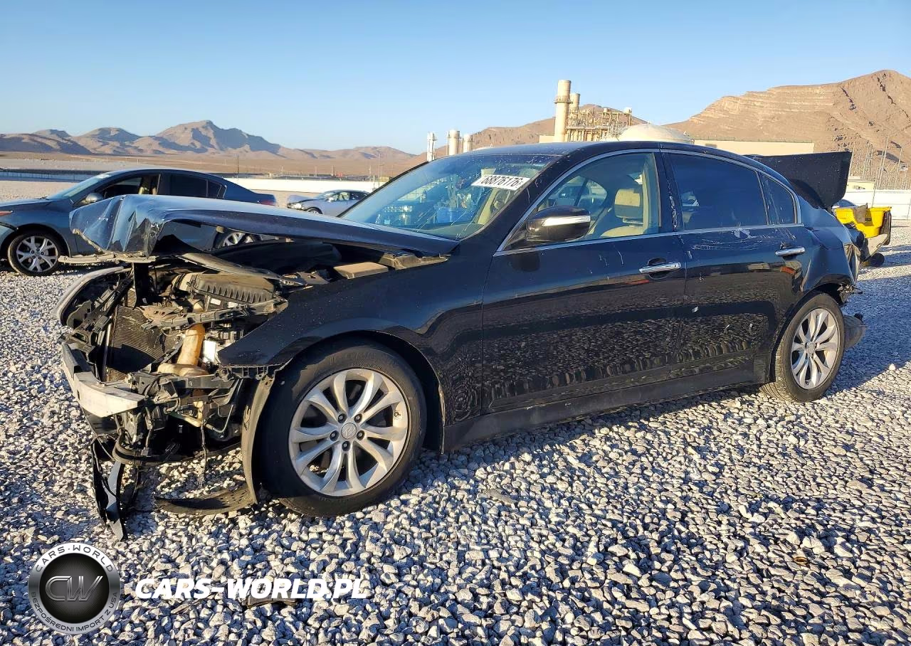 2012 Hyundai Genesis 3.8L VIN:KMHGC4DDXCU178646 - 1