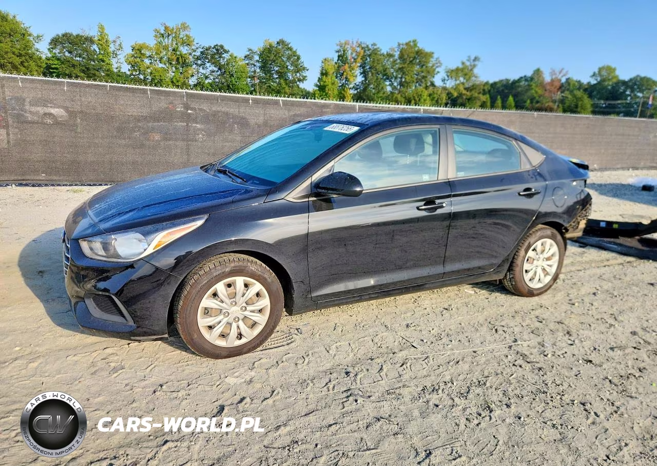 2021 Hyundai Accent Se VIN:3KPC24A63ME150666 - 1