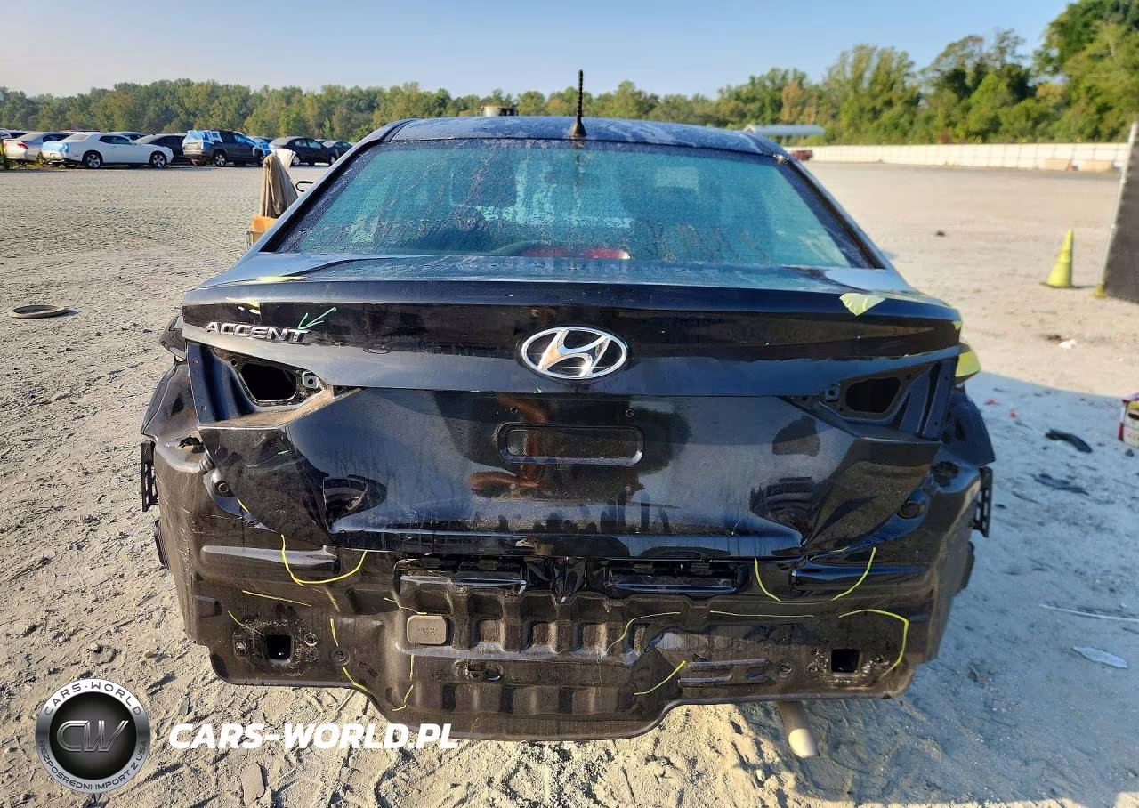 2021 Hyundai Accent Se VIN:3KPC24A63ME150666 - 6