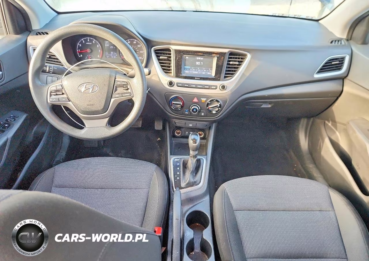 2021 Hyundai Accent Se VIN:3KPC24A63ME150666 - 8