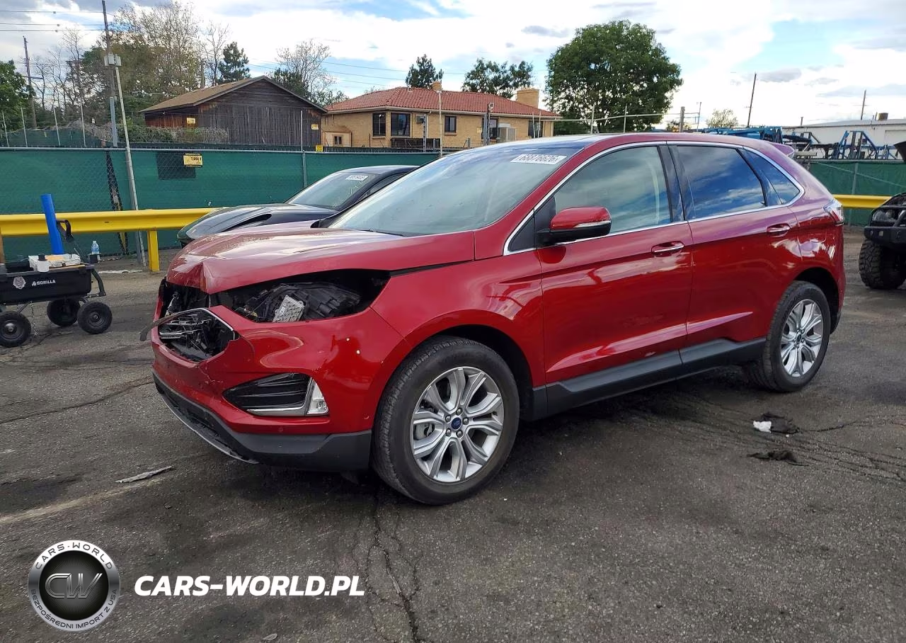 2020 Ford Edge Titanium VIN:2FMPK4K99LBA74639 - 1