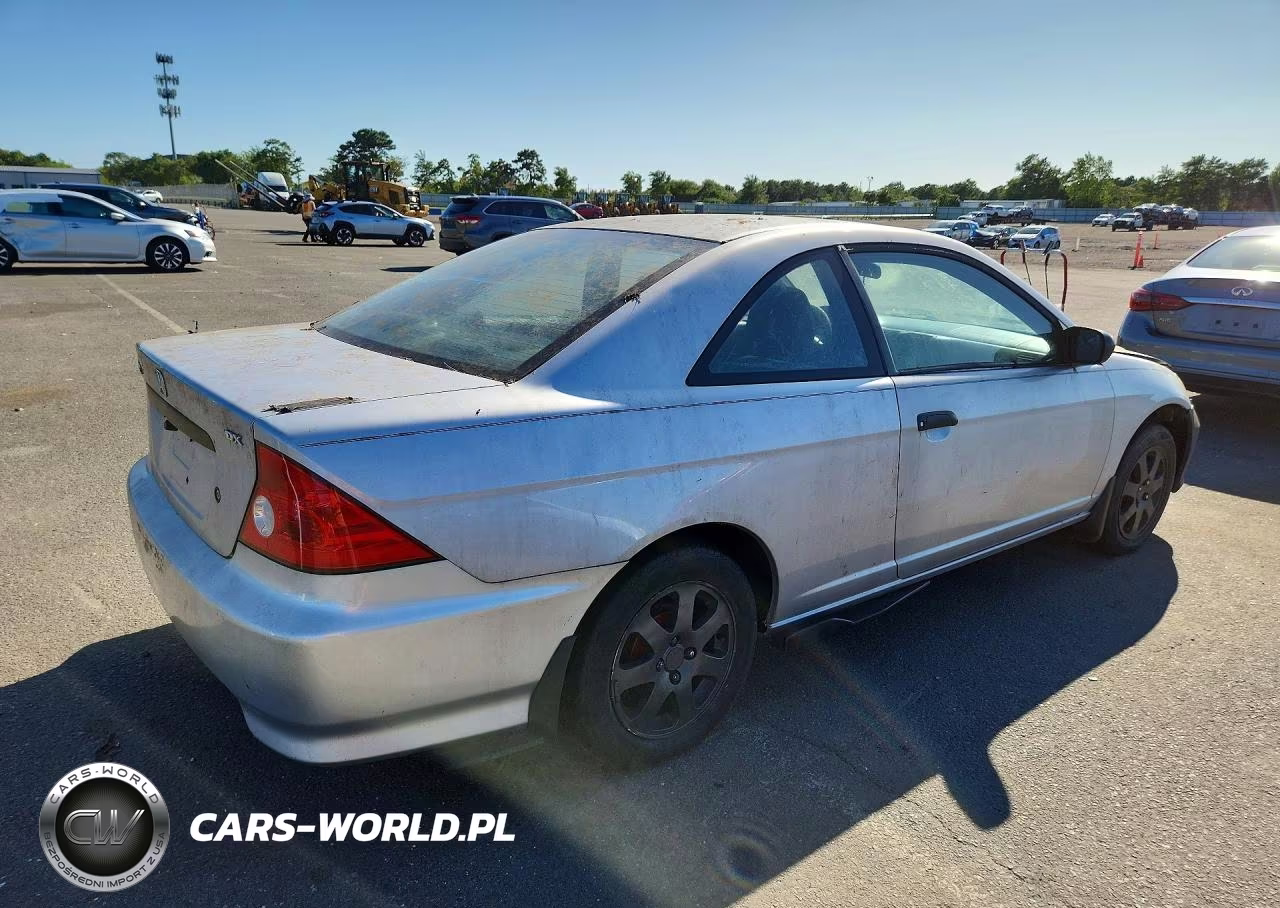 2004 Honda Civic Dx Vp VIN:1HGEM22134L028330 - 3