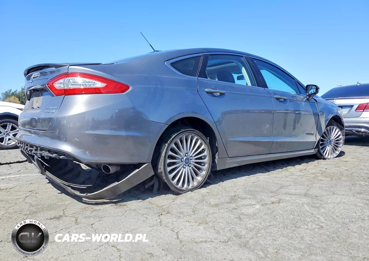 2014 Ford Fusion Titanium Hev VIN:3FA6P0RU7ER398218 - 3