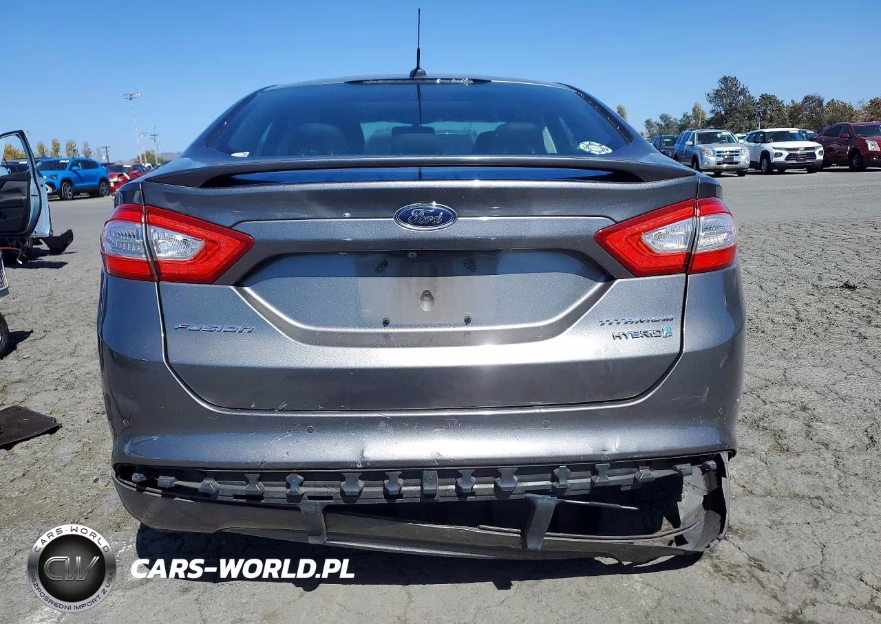 2014 Ford Fusion Titanium Hev VIN:3FA6P0RU7ER398218 - 6