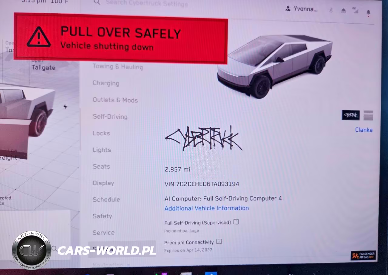 2026 Tesla Cybertruck VIN:7G2CEHED6TA093194 - 9