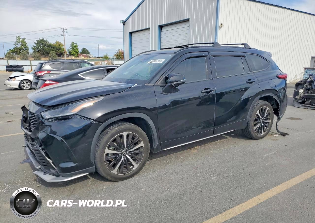 2021 Toyota Highlander Xse VIN:5TDJZRBH8MS057261 - 1