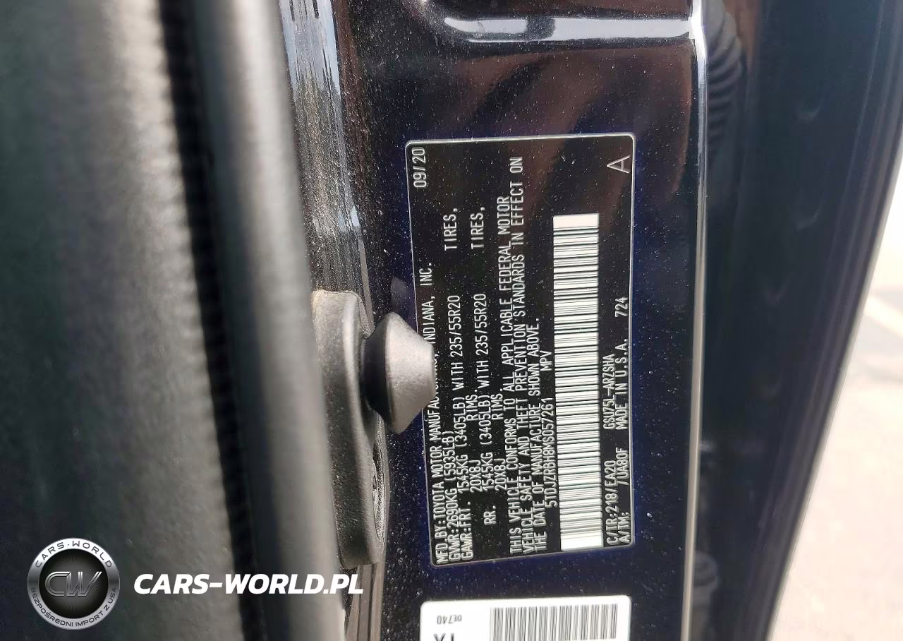 2021 Toyota Highlander Xse VIN:5TDJZRBH8MS057261 - 13