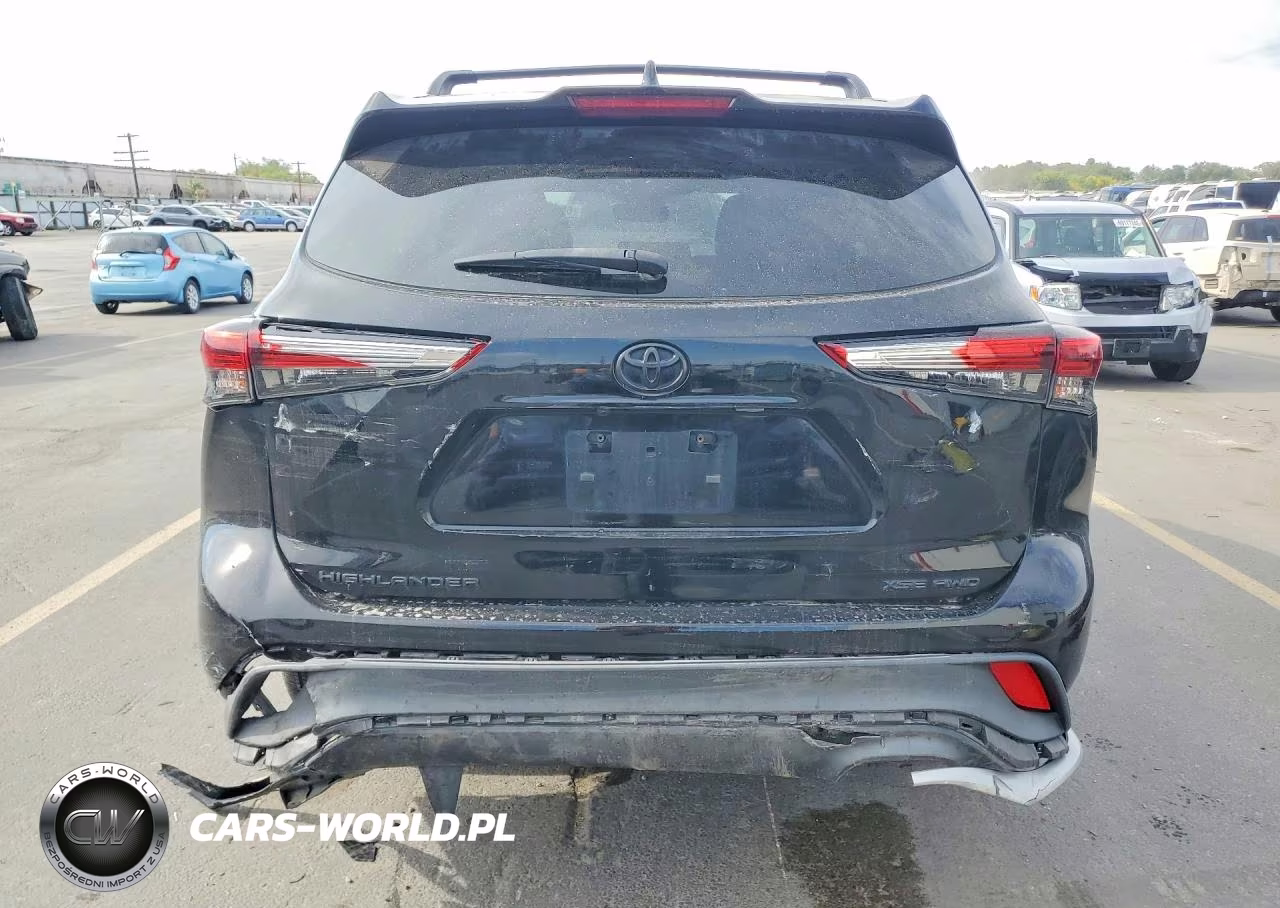 2021 Toyota Highlander Xse VIN:5TDJZRBH8MS057261 - 6